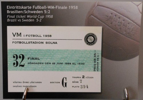 Fußball 1958 postkarte - wm,