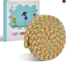DealKits Gummitwist Kinder Set, Gummi Rubber Twist Spiel Hüpfgummi Gummiband 
