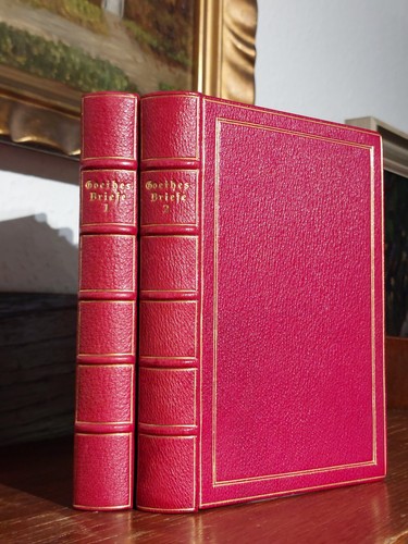 Goethe briefe luxusausgabe - briefe,