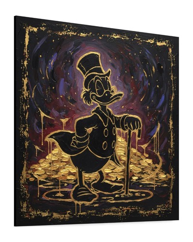 Dagobert duck leinwand bild - duck,