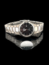 MODISCHE DAMEN TITAN FUNK UHR  ZIFFERBLATT DUNKELGRAU / DATUM# SCHMUCKJAGD