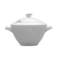 Terrine Suppenterrine Celebration Porzellan weiß mit Deckel  2,5 l
