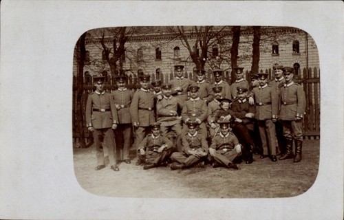 Foto deutsche soldaten in - foto, ak