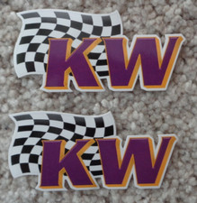 2x Aufkleber / Sticker KW Federn und Fahrwerke