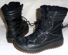 ECCO Gore-Tex Damen warm gefütterte Steifelette Winterschuhe Gr:37 Top