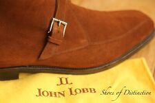 John Lobb braun Wildleder