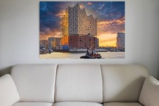 Leinwandbild: Die Hamburger