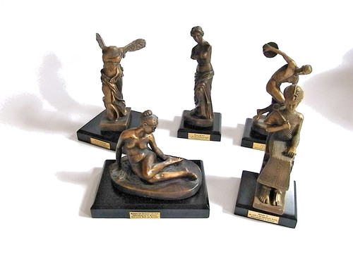 Agostini bronze figur - de,