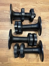 4x Reifen Wandhalter Reifenhalter Wandmontage Kunststoff