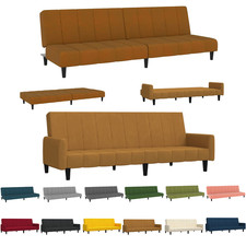 Samt Couch 2-in-1 Funktion