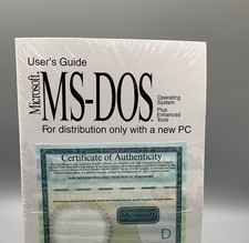 Microsoft / MS DOS Vollversion