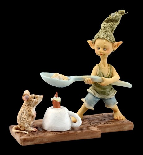 Pixie kobold figur popcorn - figur,
