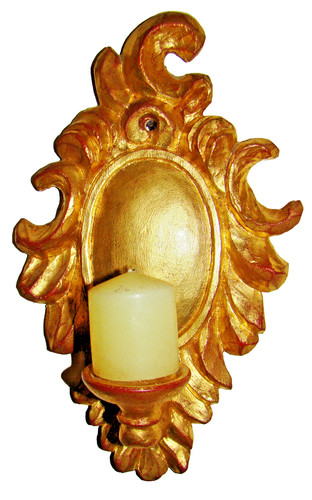 Wandkerzenhalter barockstil - wandkerzenhalter,