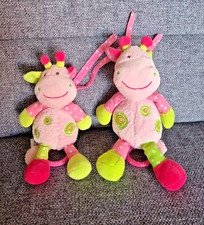 Spieluhr Giraffe rosa Baby