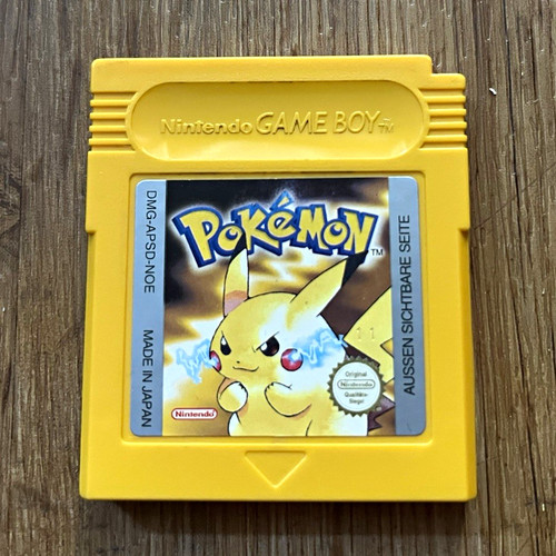 Nintendo pokémon gelbe - nintendo,