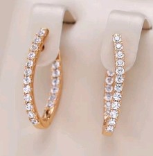 Luxus Ohrringe Creolen 585er