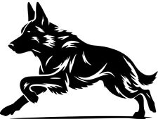  DEUTSCHER SCHÄFERHUND Aufkleber Autoaufkleber Folienaufkleber Silhouette #20