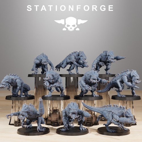 Xenarid infantry - xenarid,
