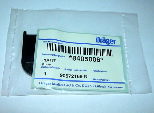 10x dräger 8405006 - 8405006, platte