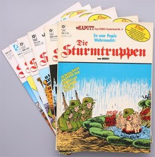 Die STURMTRUPPEN Humor Satire Comic Album Condor Verlag Auswahl Bonvi 