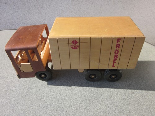 Auto,Holzauto,LKW,DDR,Fröbel