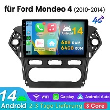 Für Ford Mondeo MK4 2010 2011 2012 2013 2014 Andriod 14 Autoradio GPS BT Carplay