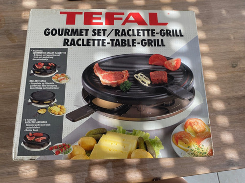 Tefal gourmet set raclette - tefal,