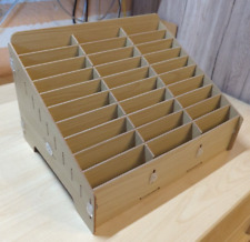 ? Holz Schreibtisch-Tray & Handyhalter Perfekt für Büro Klassenzimmer & Zuhause