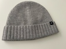 MARC O’POLO Herren Mütze Beanie Wintermütze grau Biowolle