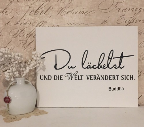 Shabby chic wasserf - chic, wasserf.aufkleber