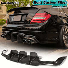 Diffusor Für Mercedes Benz W204 C63  Carbon Heckdiffusor Heckansatz Spoiler