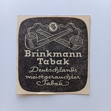 1936 Brinkmann Tabak