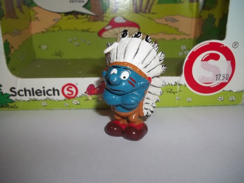 Schlümpfe schlumpf indianer - -,