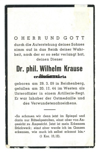 Orig sterbebild artillerie - artillerie, +