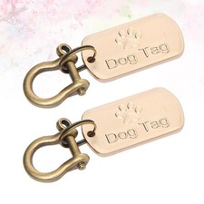  2 Stück Haustier Hund ID