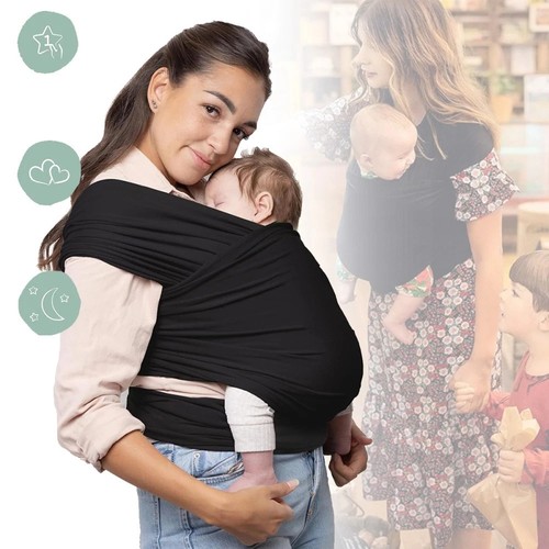 Babytragetuch mit vordertasche - babytragetuch,