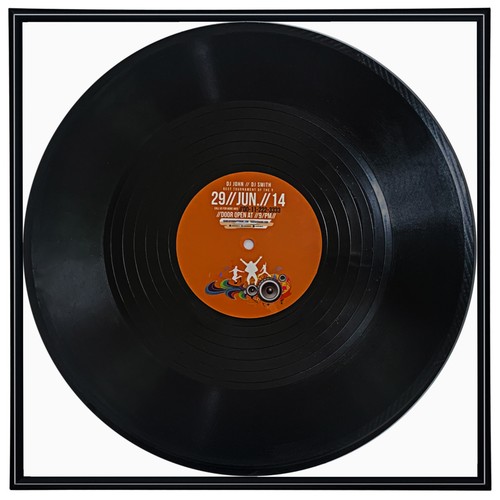 Vinyl lp record - 12.5", display