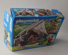 Playmobil 4843 - Schatzsuchercamp mit Riesenschlange 4-10 Jahren Gebraucht/Used