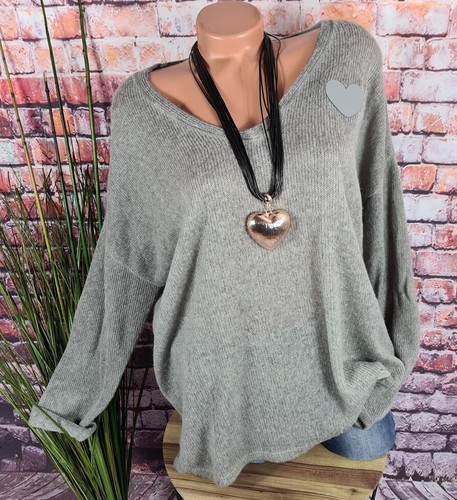 Oversize pullover wollemix - pullover,