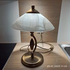 Tischlampe, Metall/Glas,  elektrisch, funktioniert von Sorpetaler SLH Goller