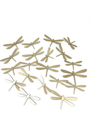 Umbra Libellen 3D Wanddeko 20er Set Wallflutter Wandtattoo  Wandsticker