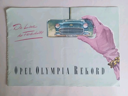 Prospekt opel olympia - opel, rekord