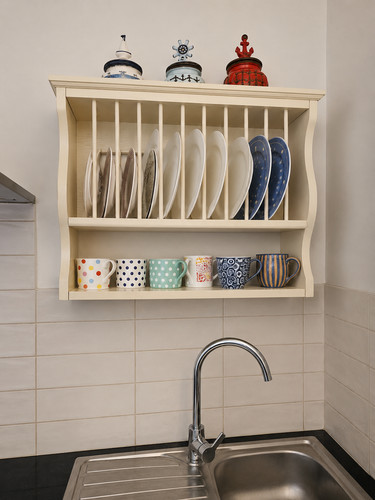 Tellerregal landhausstil aus - tellerregal,