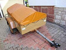 PKW Anhänger HP500 01.01 mit Spriegel u. Plane, gute bis sehr gute Erhaltung