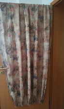 2x Vorhang Schals Übergardinen  135x245 cm mit Faltenband und Gardinenhaken