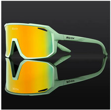 Schnelle Brille SCVCN Sportbrille Sonnenbrille Skibrille UV400 Herren Damen