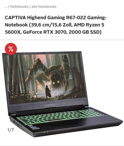 Captiva highend gaming r67 022 - captiva, r67-022