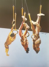 NORBERT TADEUSZ - Handsigniert Jubiläums-Offset des Mönchehaus M. mit Titel DREI