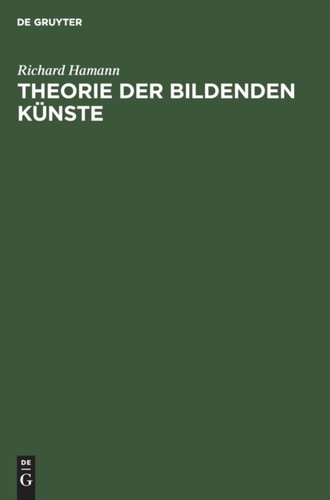 Hamann orie der bildenden - -,