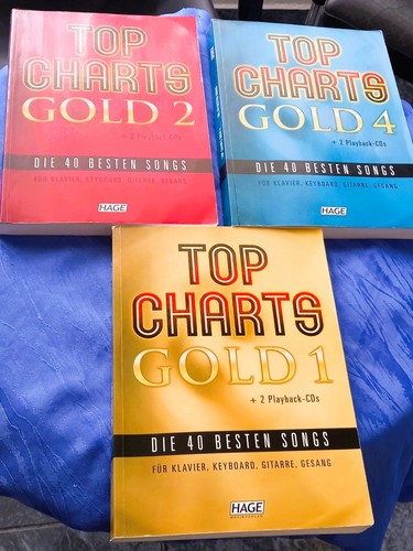 Hage 3xtop charts gold hefte - hage,